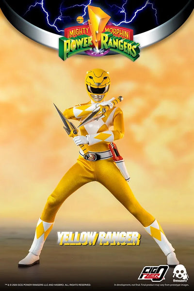 Yellow Ranger – Threezero – ActionFigure Brasil — ambientada
