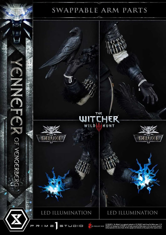 Yennefer (Deluxe Bonus Version) The Witcher 3: Wild Hunt – Prime1Studio – ActionFigure Brasil