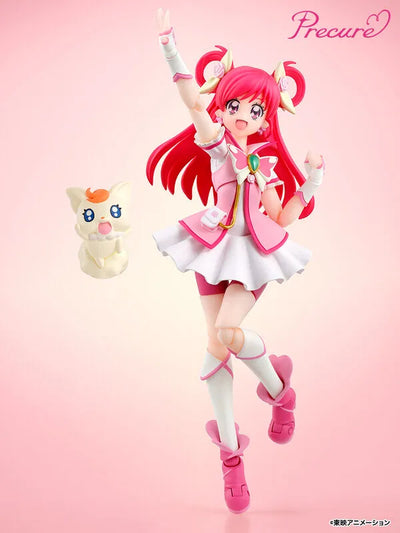 Yes! Precure 5 GoGo! - Coco - Cure Dream - S.H.Figuarts - Precure Character Designer’s Edition (Bandai Spirits)ㅤ – Bandai Spirits – ActionFigureBrasil — ângulo diferente