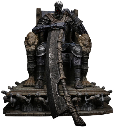 Yhorm on Throne - LIMITED EDITION: 750 – PureArts – ActionFigure Brasil — ambientada