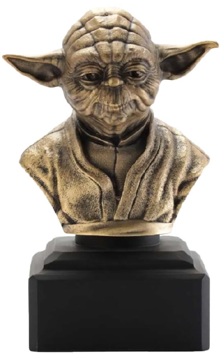 Yoda (Gilt Edition) - LIMITED EDITION: 500 (Gold) – Royal Selangor – ActionFigure Brasil