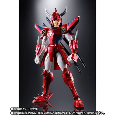 Yoroiden Samurai Troopers - Rekka no Ryo - Armorplus - Renewal Edition (Bandai Spirits) [Shop Exclusive]ㅤ – Bandai Spirits – ActionFigureBrasil — ângulo diferente