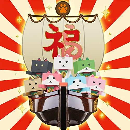 Yotsuba&! - Danboard - Maneki Nyanboard - Good Luck (Sentinel)ㅤ – Sentinel – ActionFigureBrasil