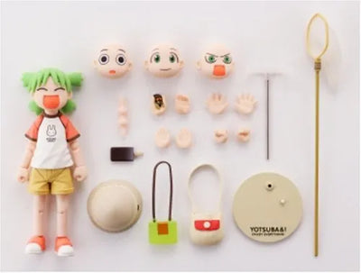 Yotsuba&! - Koiwai Yotsuba - Revoltech - DX Summer Vacation Set (Kaiyodo, Organic)ㅤ – Kaiyodo – ActionFigureBrasil — ambientada