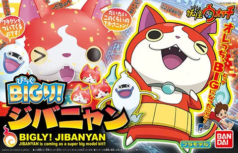 Youkai Watch BIG-ri! Jibanyan Plastic Modelㅤ – Bandai – ActionFigureBrasil