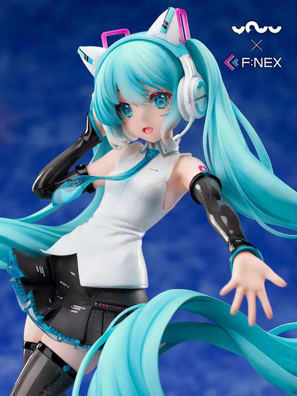 [YOWU x F:NEX] Hatsune Miku Cat Ear Headphone Ver. 1/7ㅤ – FuRyu – ActionFigureBrasil