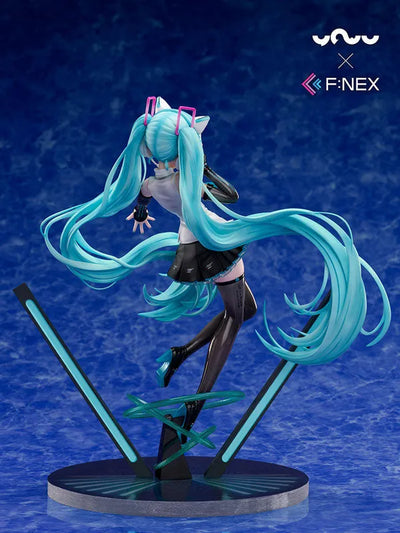 [YOWU x F:NEX] Hatsune Miku Cat Ear Headphone Ver. 1/7ㅤ – FuRyu – ActionFigureBrasil — iluminação de estúdio