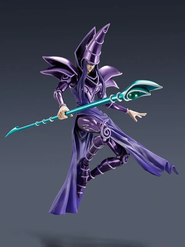 Yu-Gi-Oh! Duel Monsters - Black Magician - S.H.MonsterArts (Bandai Spirits)ㅤ – Bandai Spirits – ActionFigureBrasil