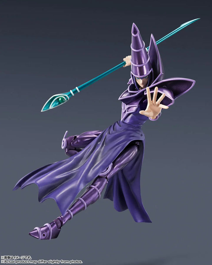 Yu-Gi-Oh! Duel Monsters - Black Magician - S.H.MonsterArts (Bandai Spirits)ㅤ – Bandai Spirits – ActionFigureBrasil