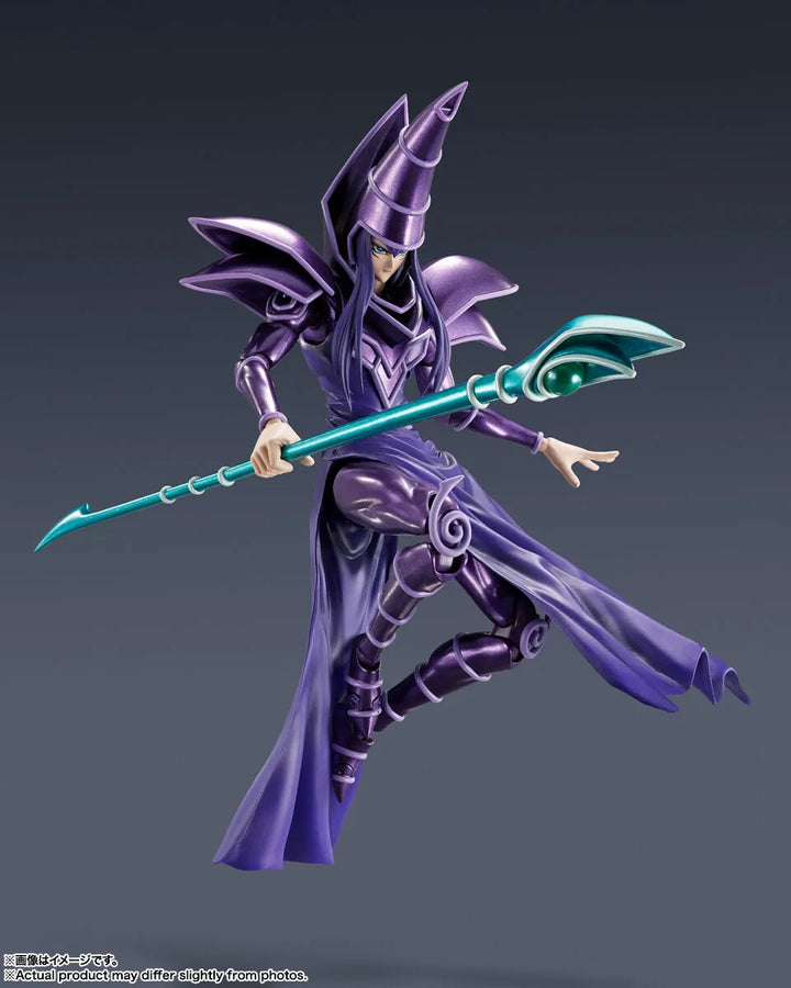 Yu-Gi-Oh! Duel Monsters - Black Magician - S.H.MonsterArts (Bandai Spirits)ㅤ – Bandai Spirits – ActionFigureBrasil