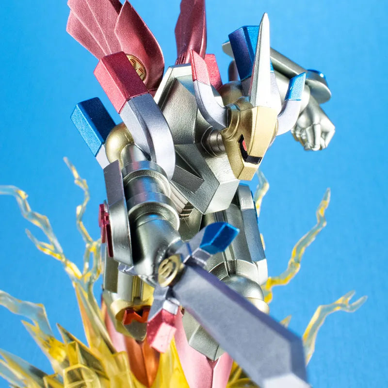 Yu-Gi-Oh! Duel Monsters - Jishaku no Senshi Magnet Valkyrion - Magnet Warrior α - Magnet Warrior β - Magnet Warrior γ - Monsters Chronicle (MegaHouse) [Shop Exclusive]ㅤ – MegaHouse – ActionFigureBrasil