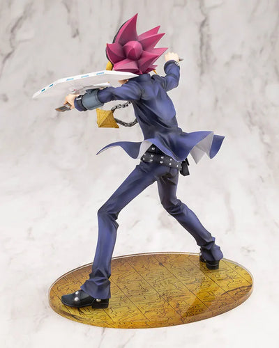 Yu-Gi-Oh! Duel Monsters - Muto Yugi - ARTFX J - 1/7 - -Passionate Duelists- (Kotobukiya)ㅤ – Kotobukiya – ActionFigureBrasil — com base expositora