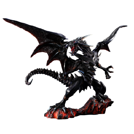 Yu-Gi-Oh! Duel Monsters - Red Eyes Black Dragon - Art Works Monsters (MegaHouse) [Shop Exclusive]ㅤ – MegaHouse – ActionFigureBrasil