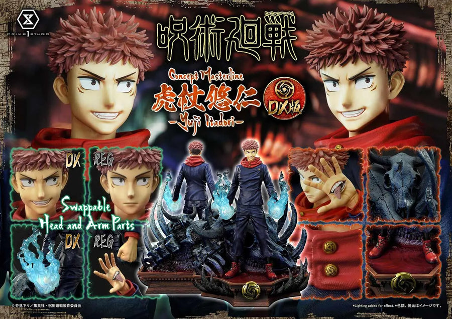 Yuji Itadori (Deluxe Version) Jujutsu Kaisen – Prime1Studio – ActionFigure Brasil