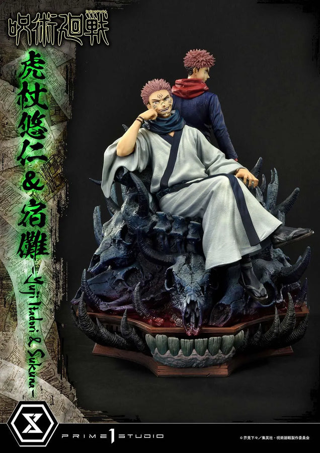 Yuji Itadori & Sukuna (Regular Version) Jujutsu Kaisen – Prime1Studio – ActionFigure Brasil