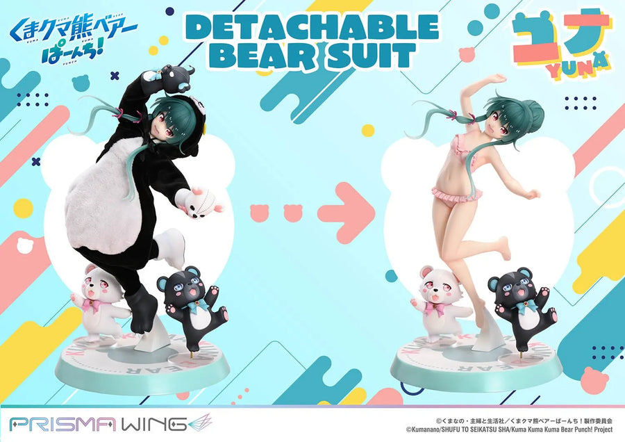 Yuna (Bonus Version) Kuma Kuma Kuma Bear - Punch! – Prime1Studio – ActionFigure Brasil