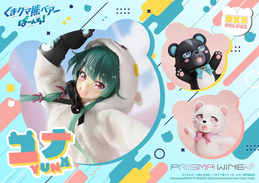 Yuna (Deluxe Bonus Version) Kuma Kuma Kuma Bear - Punch! – Prime1Studio – ActionFigure Brasil