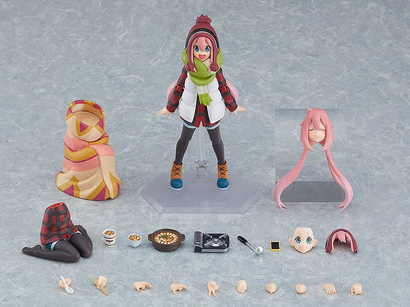 Yurucamp - Kagamihara Nadeshiko - Figma #519-DX - DX Edition (Max Factory)ㅤ – Max Factory – ActionFigureBrasil