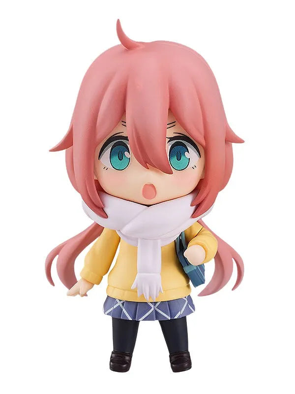 Yurucamp - Kagamihara Nadeshiko - Nendoroid #2189 - School Uniform Ver. (Max Factory)ㅤ – Max Factory – ActionFigureBrasil