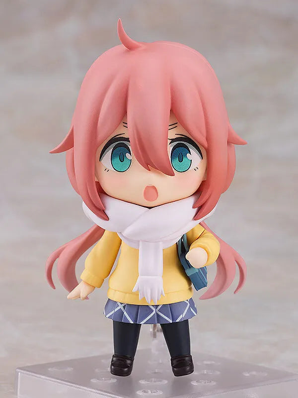 Yurucamp - Kagamihara Nadeshiko - Nendoroid #2189 - School Uniform Ver. (Max Factory)ㅤ – Max Factory – ActionFigureBrasil