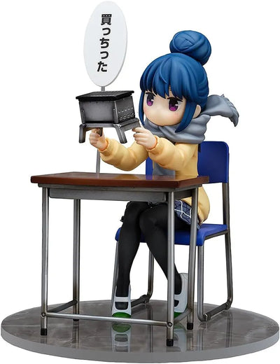 Yurucamp - Shima Rin - 1/7 - Look What I Bought Ver. (KLOCKWORX)ㅤ – KLOCKWORX – ActionFigureBrasil