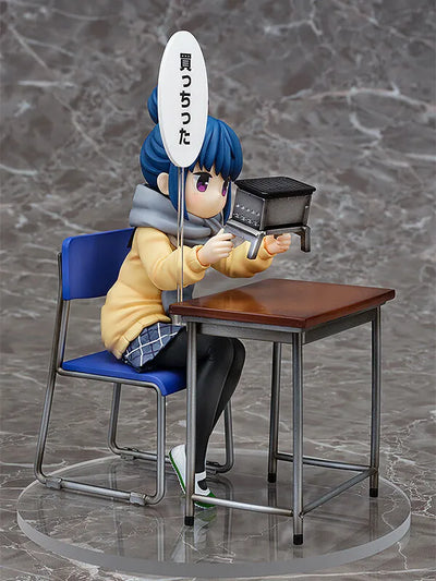 Yurucamp - Shima Rin - 1/7 - Look What I Bought Ver. (KLOCKWORX)ㅤ – KLOCKWORX – ActionFigureBrasil — close