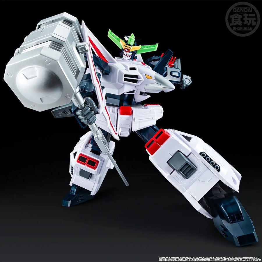 Yuusha Ou GaoGaiGar Blockade Numbers - J-Der - King J-der - Bandai Shokugan - Candy Toy - SMP - Silverion Hammer (Bandai) [Shop Exclusive]ㅤ – Bandai – ActionFigureBrasil