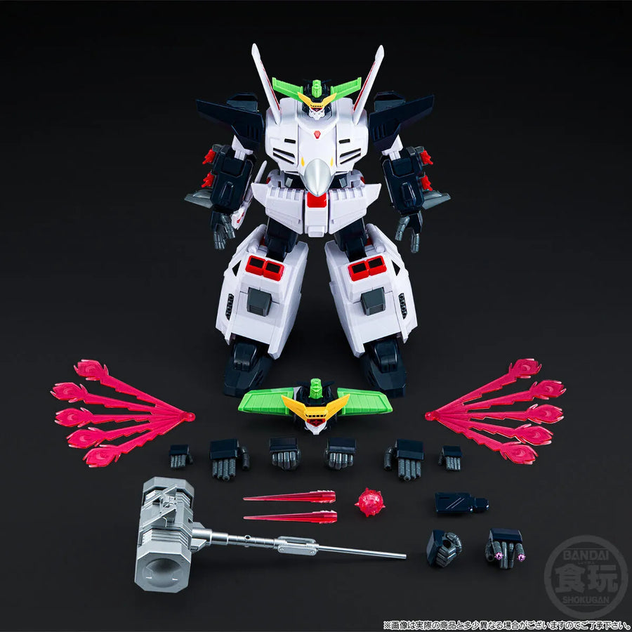 Yuusha Ou GaoGaiGar Blockade Numbers - J-Der - King J-der - Bandai Shokugan - Candy Toy - SMP - Silverion Hammer (Bandai) [Shop Exclusive]ㅤ – Bandai – ActionFigureBrasil