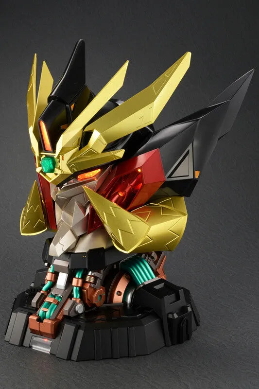 Yuusha-Ou GaoGaiGar Final - Genesic Gaogaigar - Amakuni Kizin - Genesic GaoGaiGar Head Display Model (Amakuni, Hobby Japan, Liquid Stone, Sentinel) [Shop Exclusive]ㅤ – Amakuni – ActionFigureBrasil