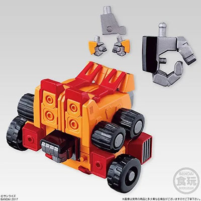 Yuusha Ou GaoGaiGar - Goldymarg - Super Mini-Pla - Bandai Shokugan - Candy Toy (Bandai)ㅤ – Bandai – ActionFigureBrasil — ambientada