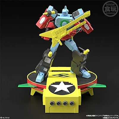 Yuusha Ou GaoGaiGar - Mic Sounders XIII - Bandai Shokugan - Candy Toy - Super Mini-Pla (Bandai)ㅤ – Bandai – ActionFigureBrasil — ângulo diferente