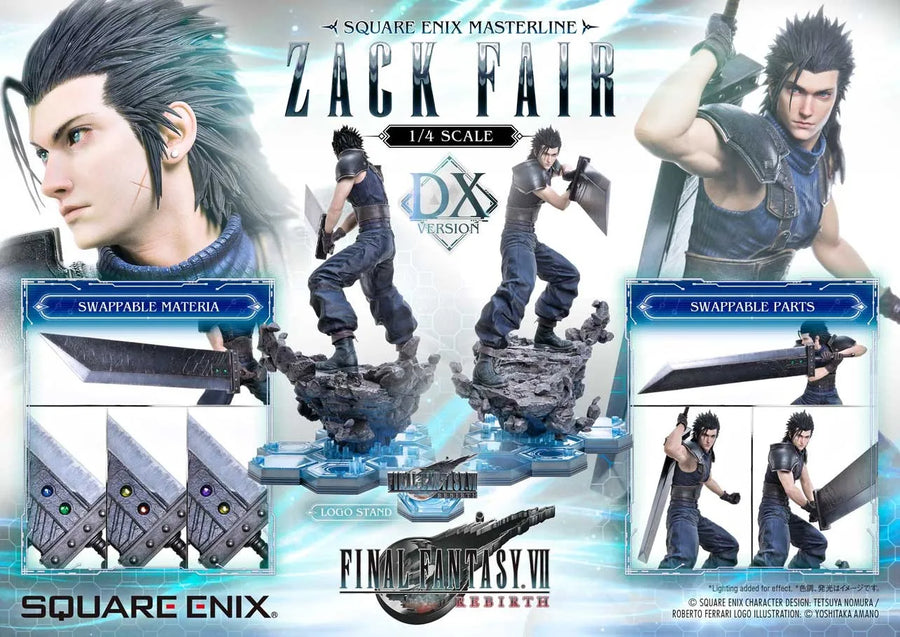 Zack Fair (Deluxe Version) – Square Enix – ActionFigure Brasil
