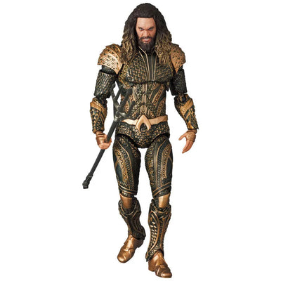 Zack Snyder's Justice League - Aquaman - Mafex No.209 - Zack Snyder's Justice League Ver. (Medicom Toy)ㅤ – Medicom Toy – ActionFigureBrasil — detalhe do produto