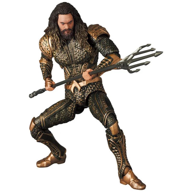 Zack Snyder's Justice League - Aquaman - Mafex No.209 - Zack Snyder's Justice League Ver. (Medicom Toy)ㅤ – Medicom Toy – ActionFigureBrasil