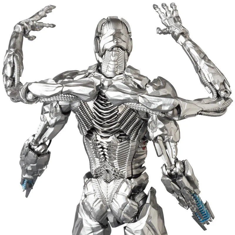 Zack Snyder's Justice League - Cyborg - Mafex No.180 - Zack Snyder’s Justice League Ver. (Medicom Toy)ㅤ – Medicom Toy – ActionFigureBrasil