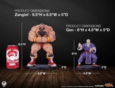 Zangief & Gen – PCS – ActionFigure Brasil — ângulo diferente