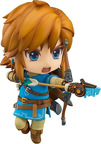 Zelda no Densetsu: Breath of the Wild - Link - Nendoroid #733 - Breath of the Wild ver.ㅤ – Good Smile Company – ActionFigureBrasil