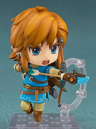 Zelda no Densetsu: Breath of the Wild - Link - Nendoroid #733 - Breath of the Wild ver.ㅤ – Good Smile Company – ActionFigureBrasil