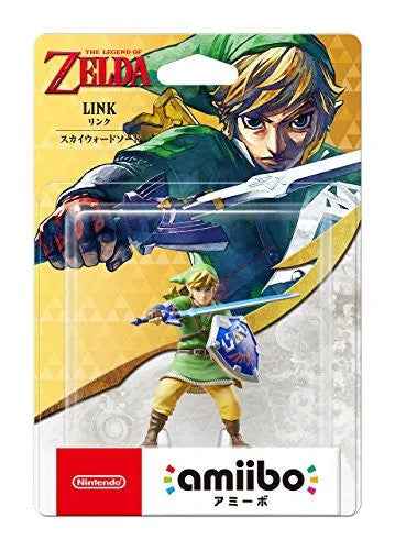 Zelda no Densetsu: Skyward Sword - Link - Amiibo - Amiibo Zelda no Densetsu Seriesㅤ – Nintendo – ActionFigureBrasil — ângulo diferente