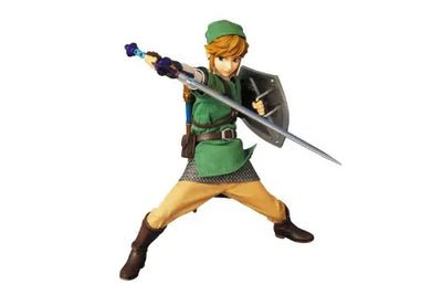 Zelda no Densetsu: Skyward Sword - Link - Real Action Heroes #622 - 1/6 (Medicom Toy)ㅤ – Medicom Toy – ActionFigureBrasil — com base expositora