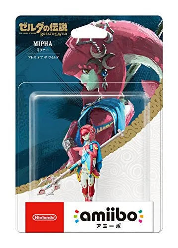 Zelda no Densetsu - The Legend of Zelda: Breath of the Wild - Mipha - Amiiboㅤ – Nintendo – ActionFigureBrasil — ângulo diferente