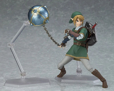 Zelda no Densetsu: Twilight Princess - Link - Figma #320 - Twilight Princess ver., DX Edition - 2021 Re-release (Max Factory)ㅤ – Good Smile Company – ActionFigureBrasil — com base expositora
