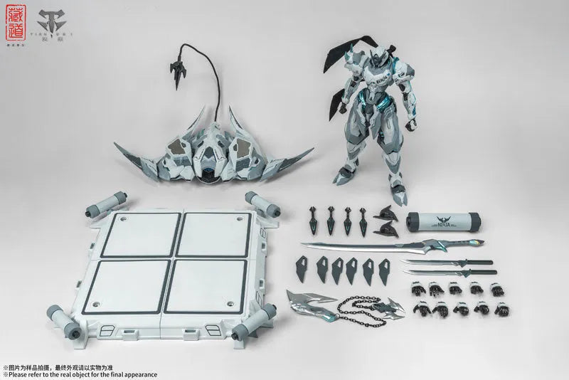 ZEN Of Collectible - Kurado Model - CD-07W - Shadow Area-Senmei - White Ghost (ZEN Of Collectible)ㅤ – ZEN Of Collectible – ActionFigureBrasil