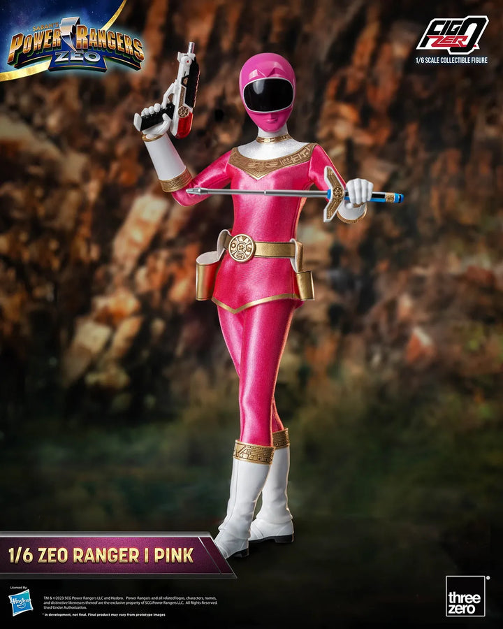 Zeo Ranger I Pink – Threezero – ActionFigure Brasil
