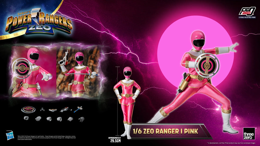 Zeo Ranger I Pink – Threezero – ActionFigure Brasil