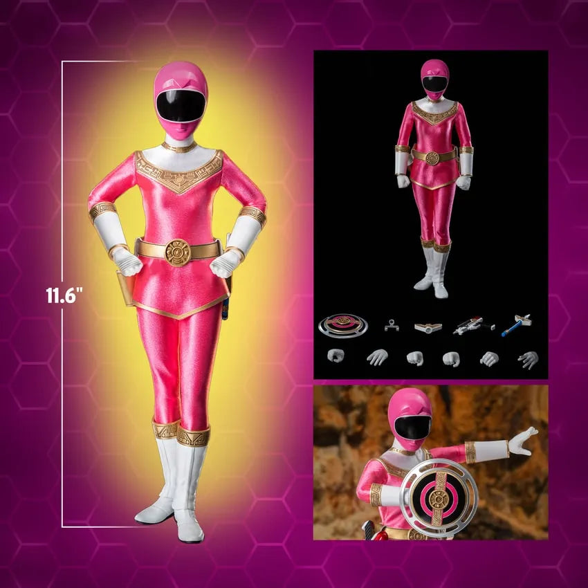 Zeo Ranger I Pink – Threezero – ActionFigure Brasil