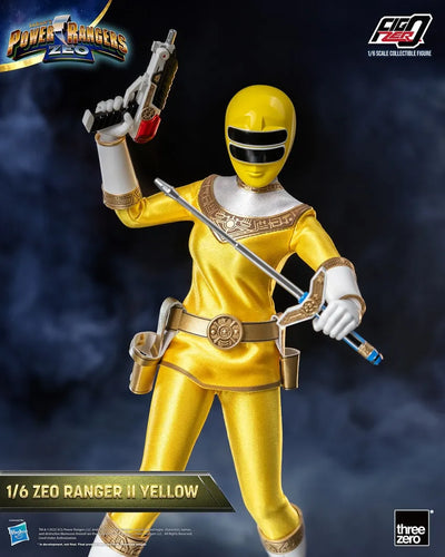 Zeo Ranger II Yellow – Threezero – ActionFigure Brasil — detalhe do produto