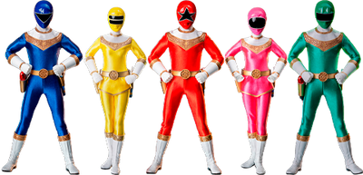Zeo Rangers Pack – Threezero – ActionFigure Brasil — close