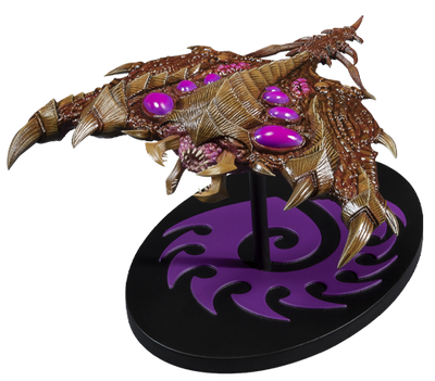 Zerg Brood Lord – Dark Horse Comics – ActionFigure Brasil — com base expositora