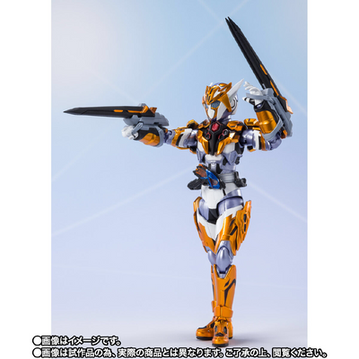 Zero-One Others: Kamen Rider Vulcan & Valkyrie - Kamen Rider Valkyrie - S.H.Figuarts - Justice Serval (Bandai Spirits) [Shop Exclusive]ㅤ – Bandai Spirits – ActionFigureBrasil — ângulo diferente